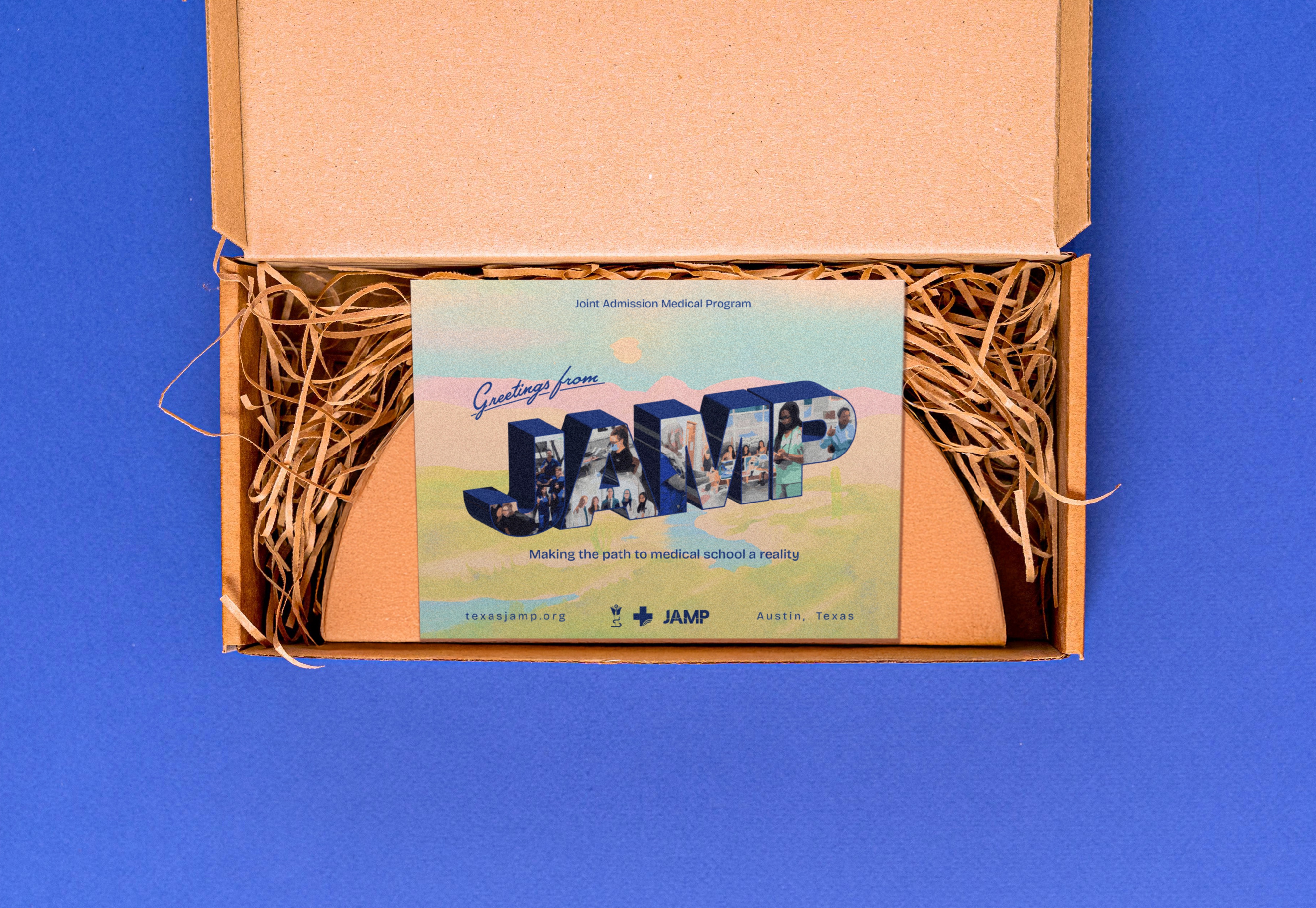 JAMP greetings package