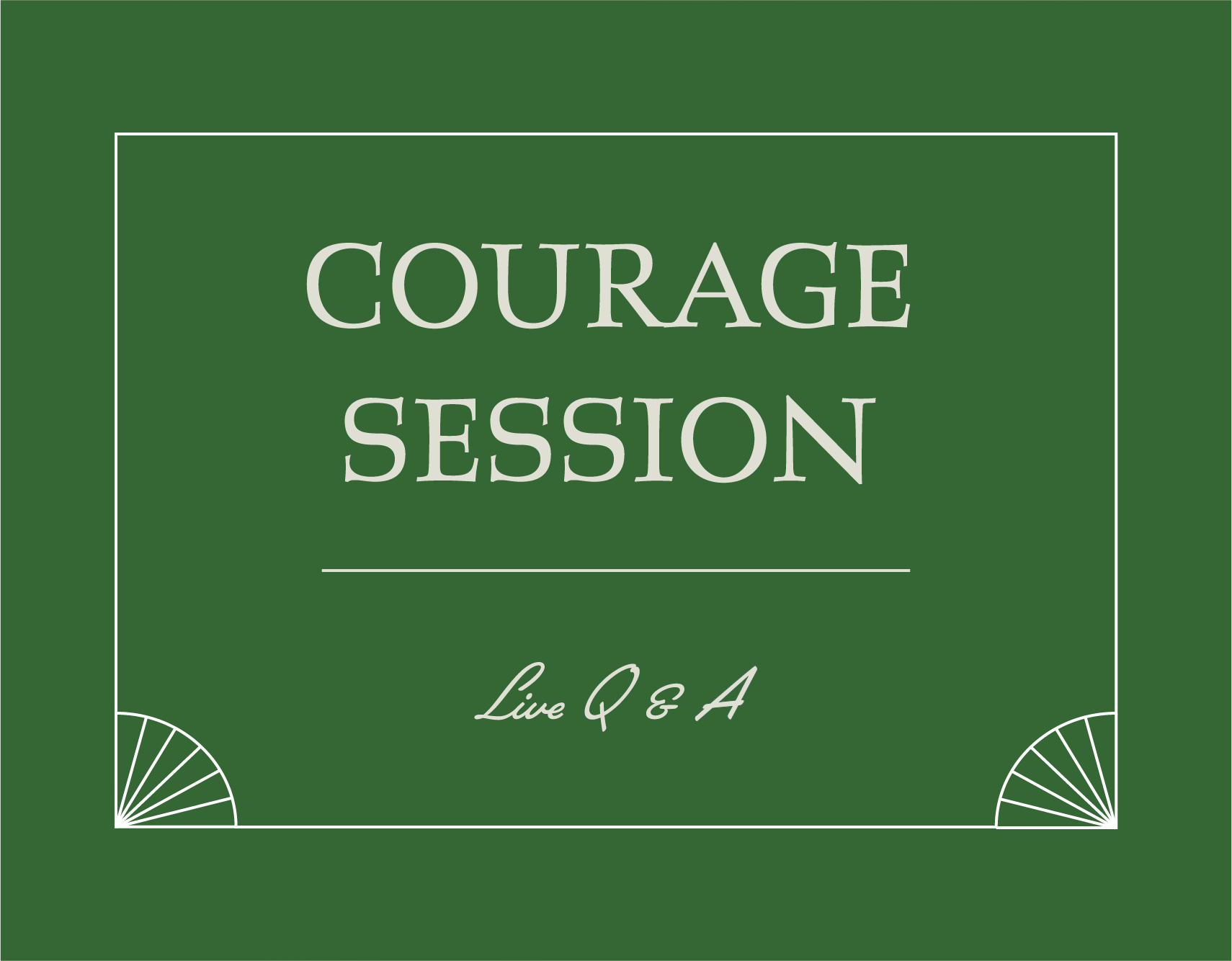 Courage Sessions logo